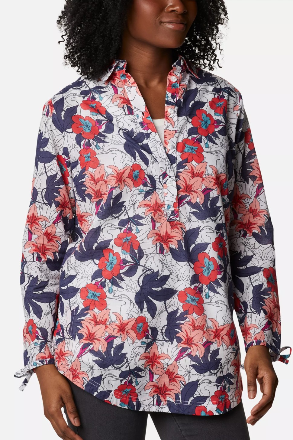 Сорочка жіноча Columbia Camp Henry ™ III SS Shirt  біла 1933421-101 — фото 2