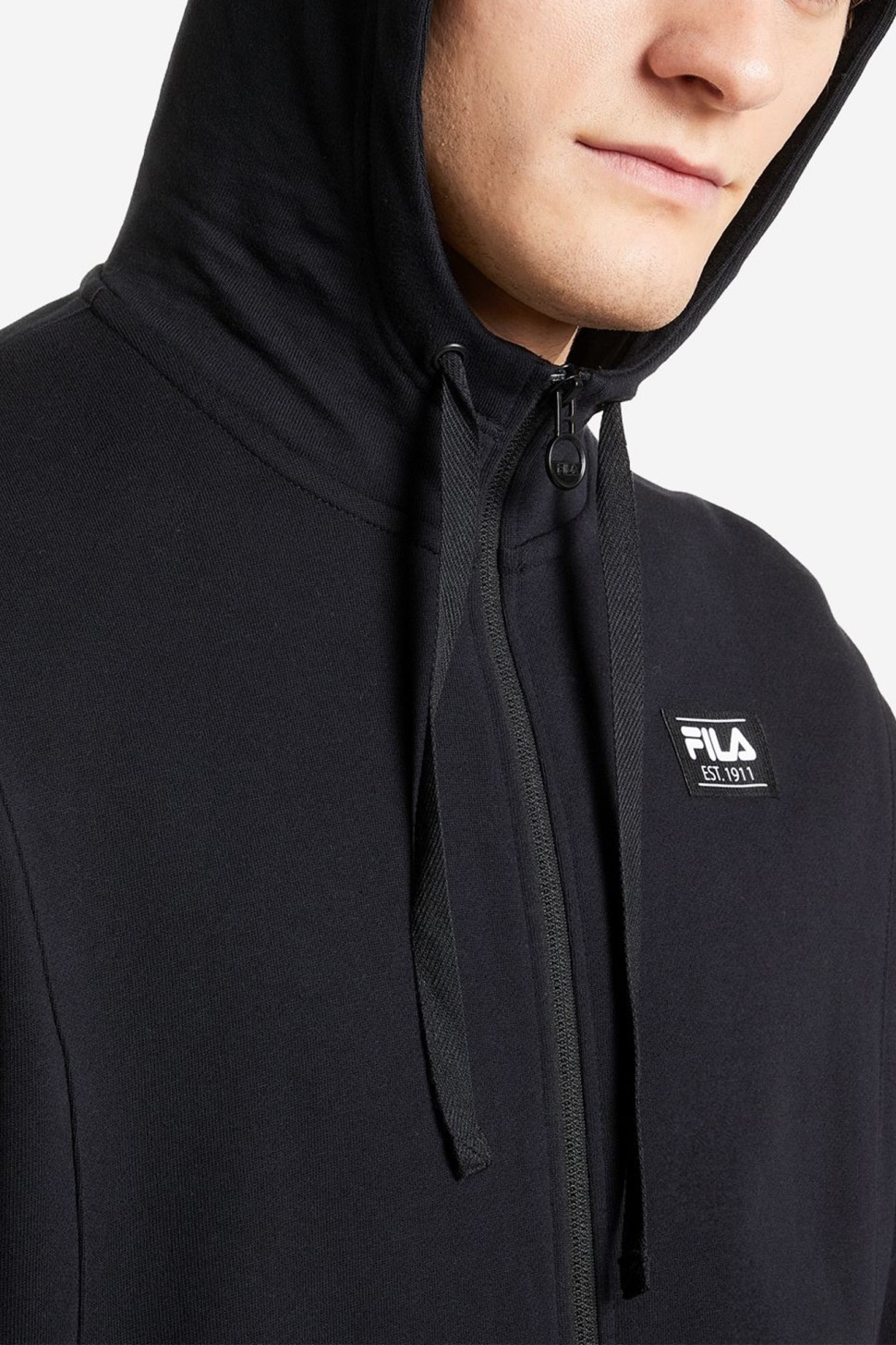Толстовка чоловіча Fila чорна 113341-99 — фото 5