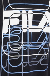 Толстовка чоловіча Fila чорна 113341-99 изображение 6