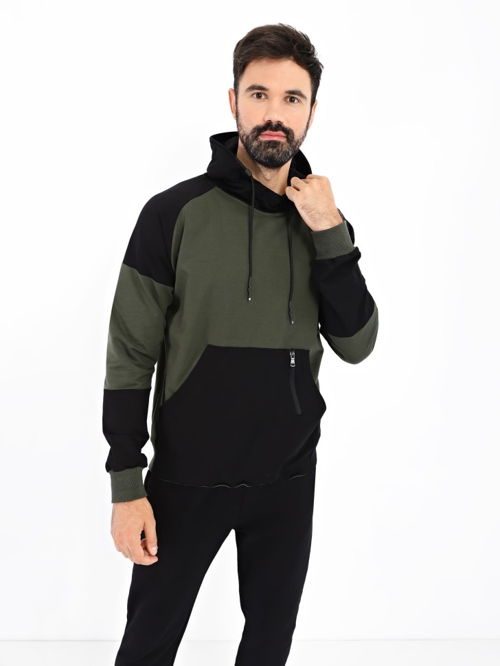 Толстовка чоловіча Radder Eboli хакі 442224-350 изображение 5