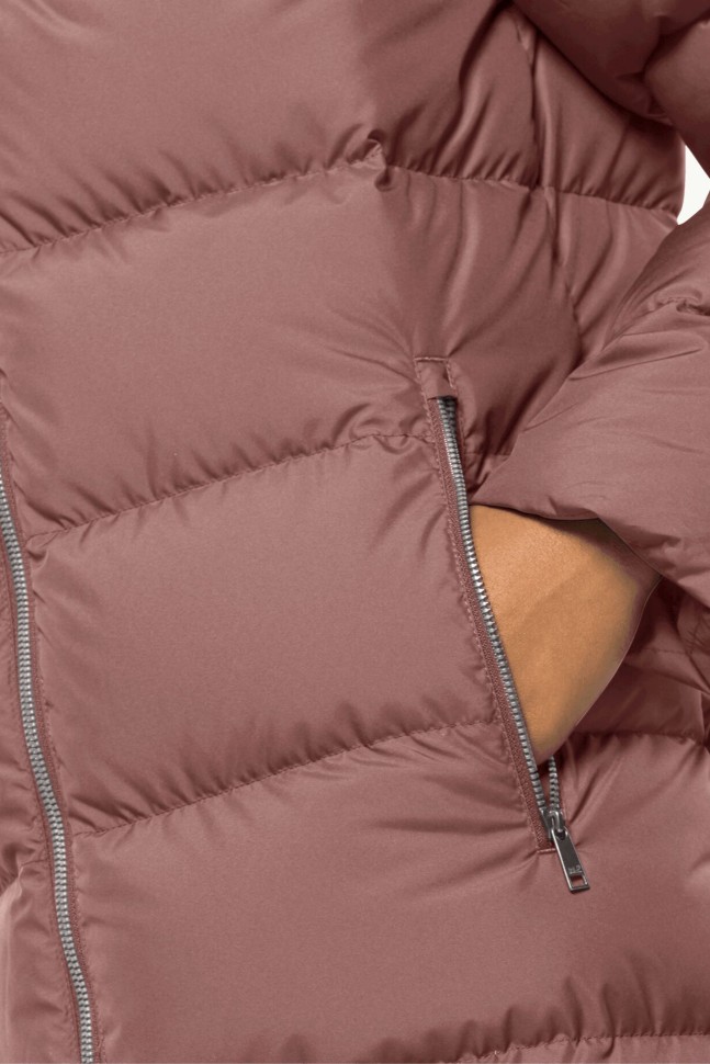 Куртка жіноча Jack Wolfskin FROZEN PALACE COAT W рожева 1204132-3068 изображение 5