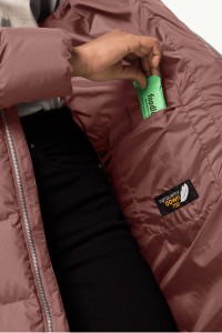 Куртка жіноча Jack Wolfskin FROZEN PALACE COAT W рожева 1204132-3068 изображение 6