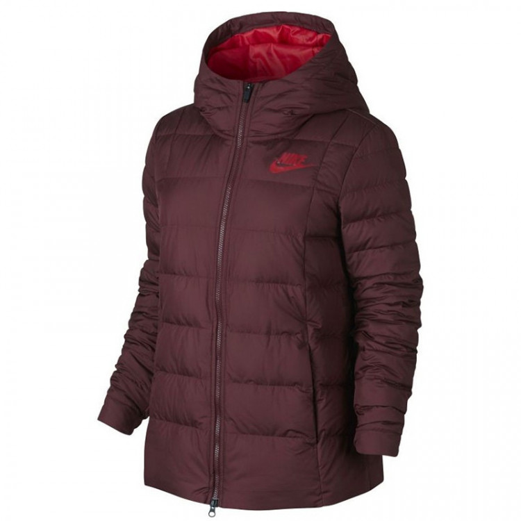 Куртка женская Nike DWN FILL JKT HD красная 854862-619 изображение 1