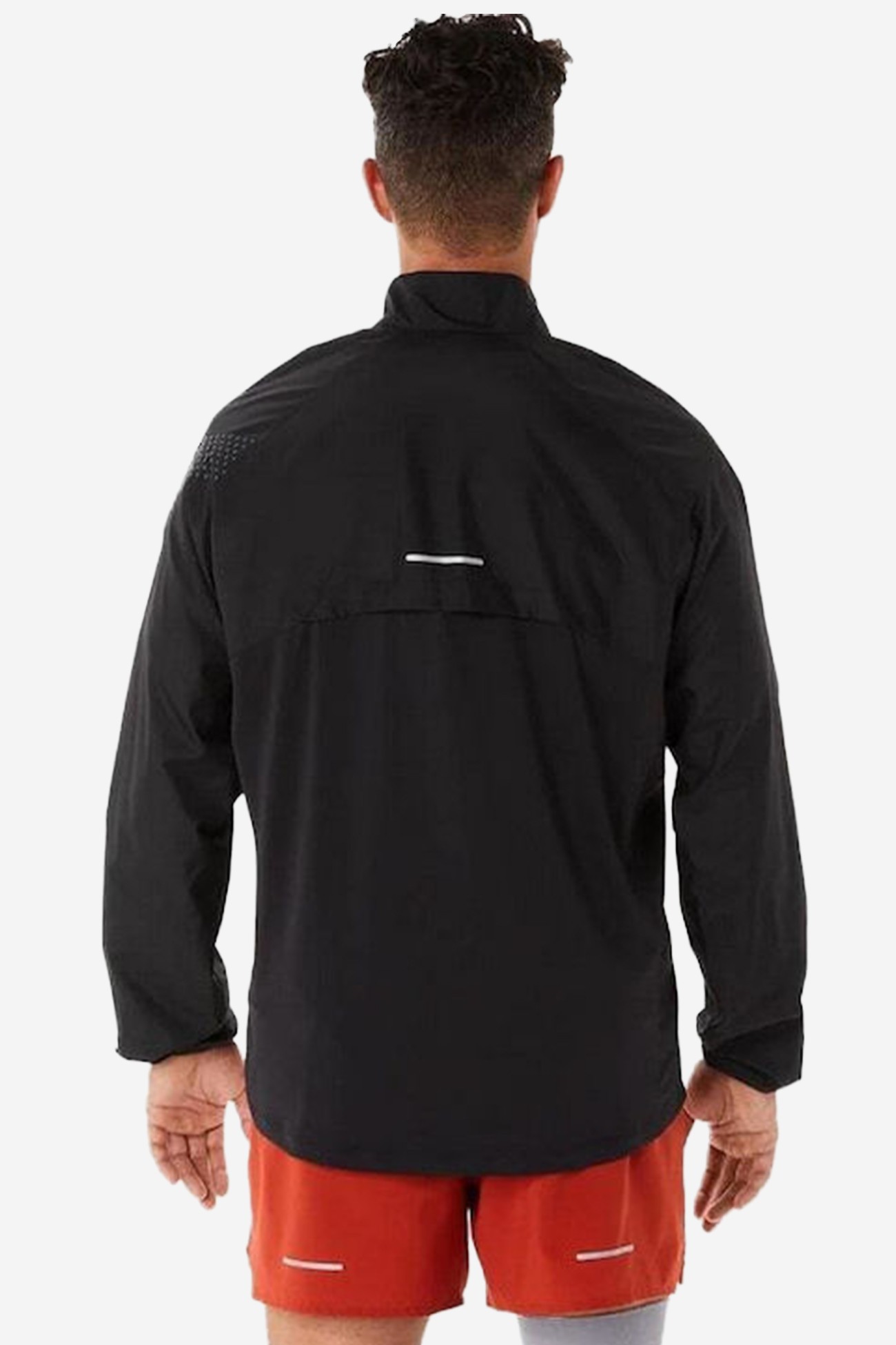 Ветровка мужская Asics ICON JACKET черная 2011C733-001 изображение 3