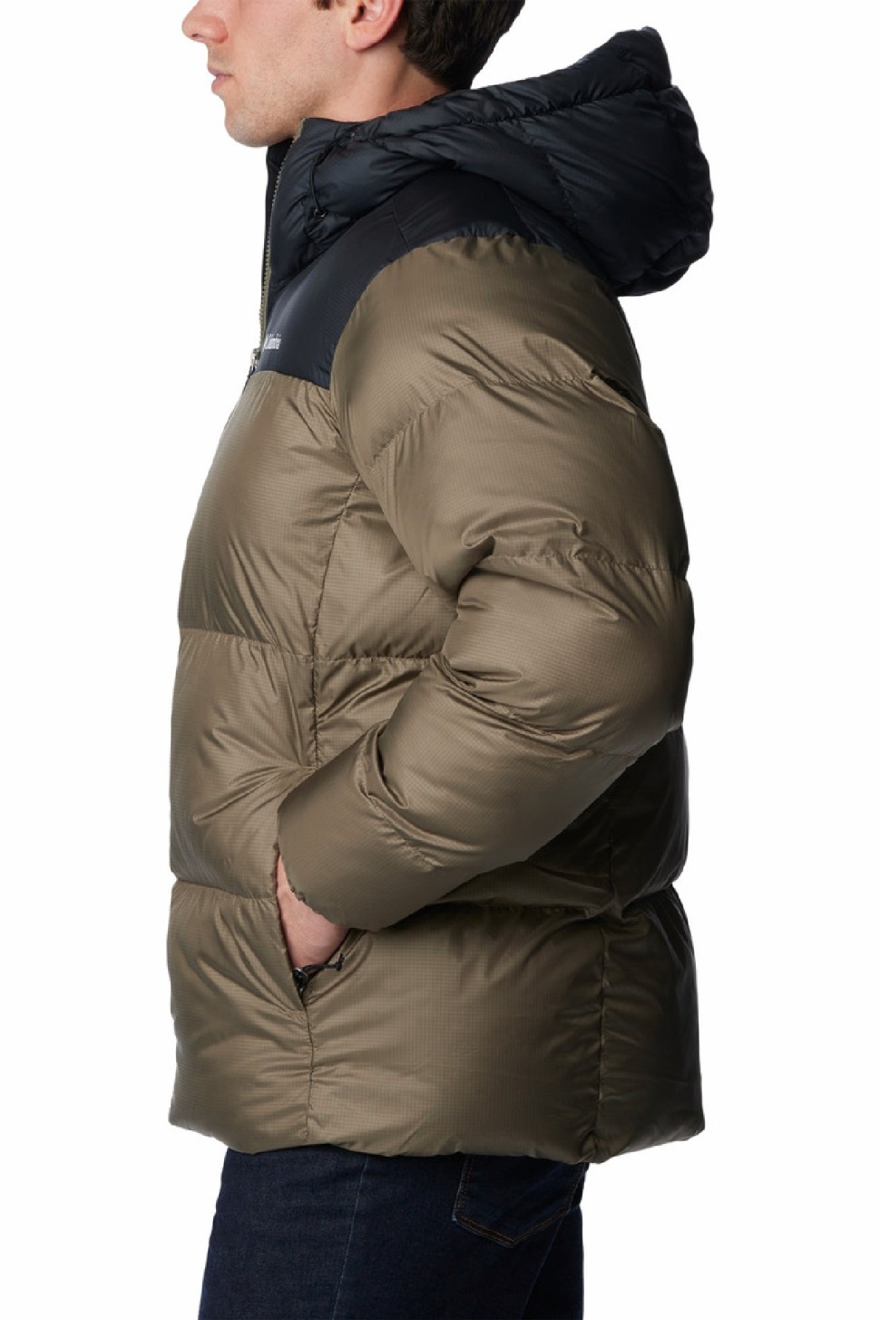 Куртка чоловіча Columbia Puffect™ Hooded Jacket хакі 2008414-397 — фото 2