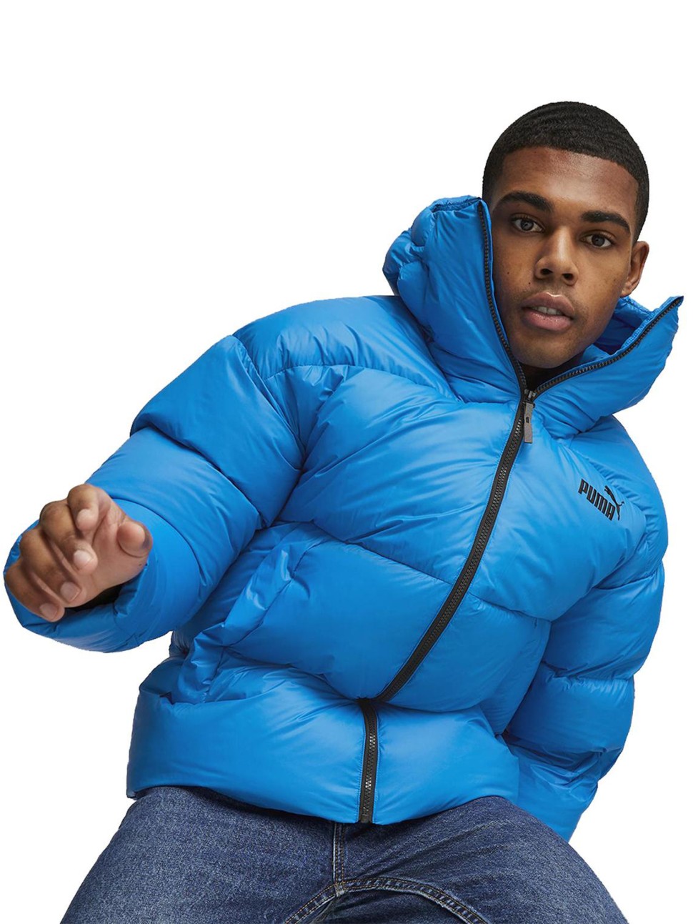 Куртка чоловіча Puma Hooded Ultra Down Puffer Jacket синя 67538347 — фото 2