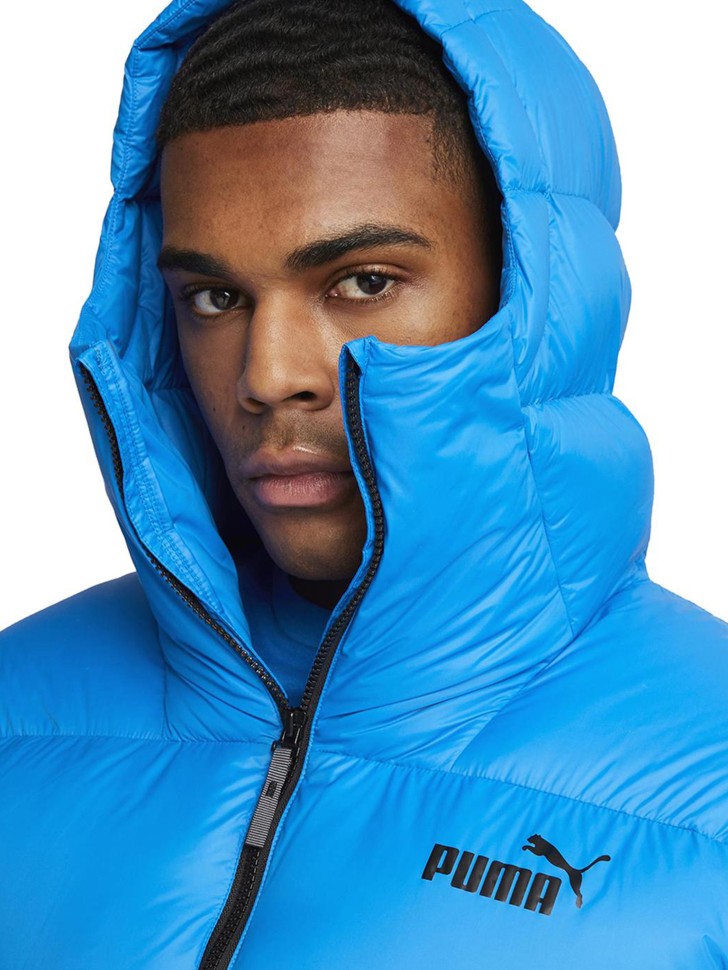 Куртка чоловіча Puma Hooded Ultra Down Puffer Jacket синя 67538347 изображение 4