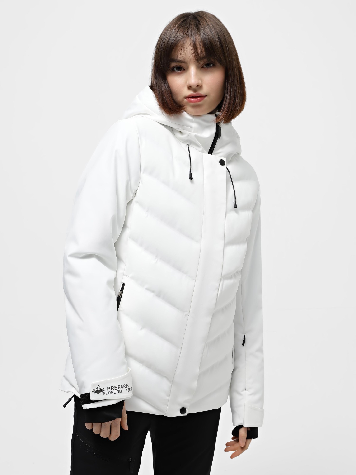 Куртка женская WHS белая 553554-100 изображение 2