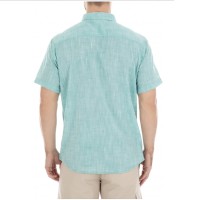 Рубашка мужская Columbia Under Exposure™ YD Short Sleeve Shirt голубая 1715221-344 изображение 2