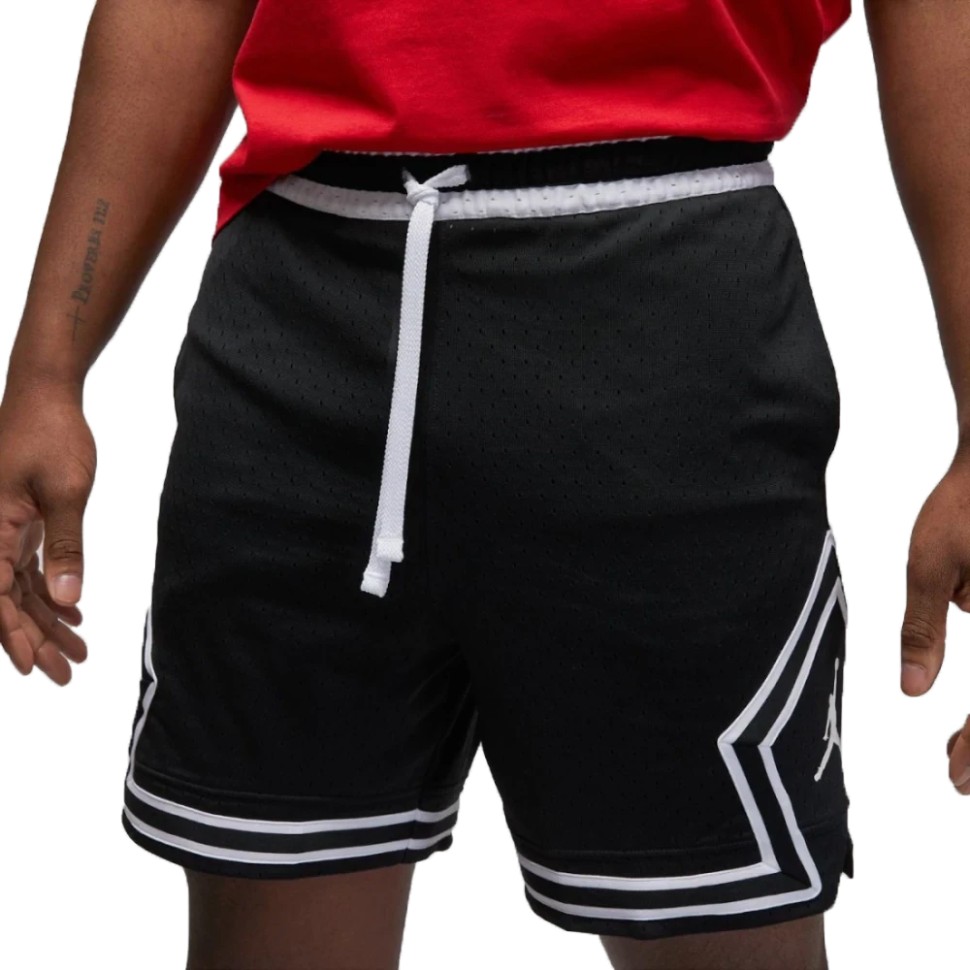 

Шорты мужские Nike M J DF SPRT DMND SHORT черные DX1487-010, Черный