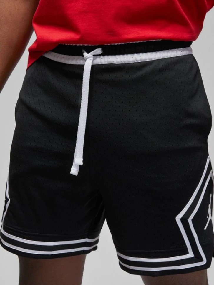 Шорты мужские Nike M J DF SPRT DMND SHORT черные DX1487-010 изображение 2