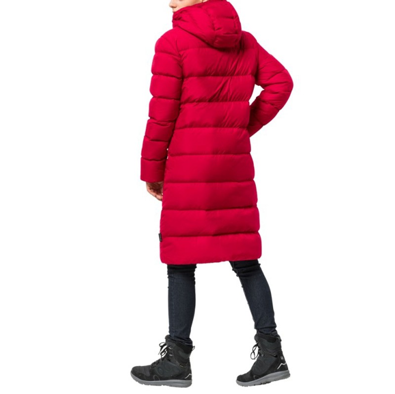 Куртка пуховая женская Jack Wolfskin розовая 1204131-2505 — фото 2