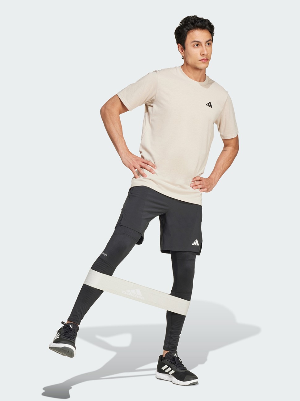 Тайтси чоловічі Adidas TF CLDRDY TIGHT чорні IN5582 — фото 6