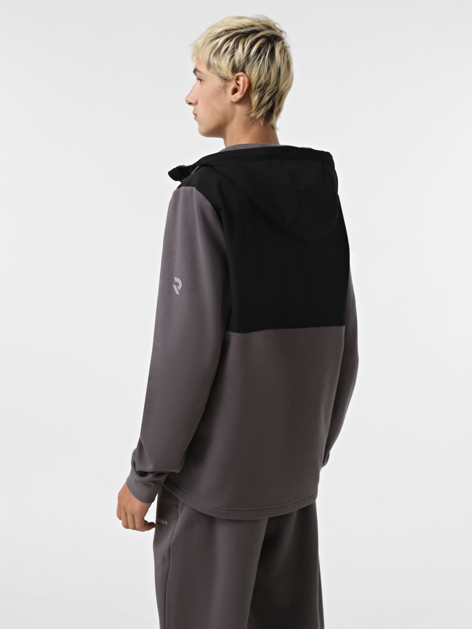 Толстовка чоловіча Radder Kapaori темно-сіра 782501-020 изображение 4
