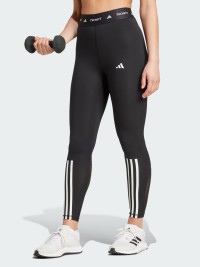 Леггинсы женские Adidas TF 3S 7/8 L черные IT2272 изображение 2
