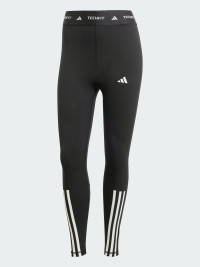 Леггинсы женские Adidas TF 3S 7/8 L черные IT2272 изображение 7