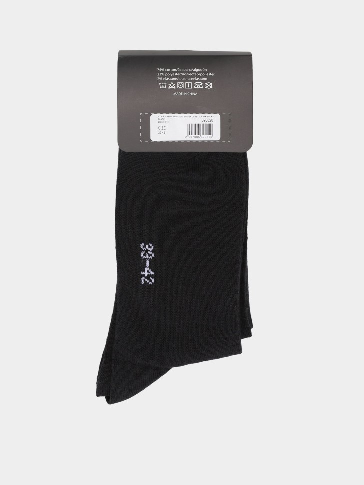 Шкарпетки Larum Styler чорні 252501-010  изображение 2