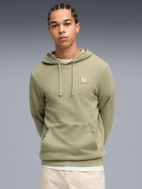 Толстовка чоловіча Puma ESS ELEVATED Hoodie оливкова 68472882 изображение 2