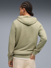 Толстовка чоловіча Puma ESS ELEVATED Hoodie оливкова 68472882 изображение 3