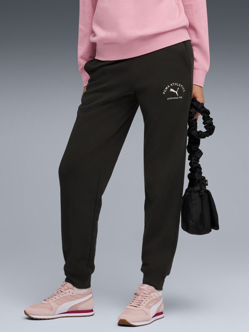 Штани жіночі Puma CLASS Comfort Sweatpants TR чорні 68813501 — фото 2