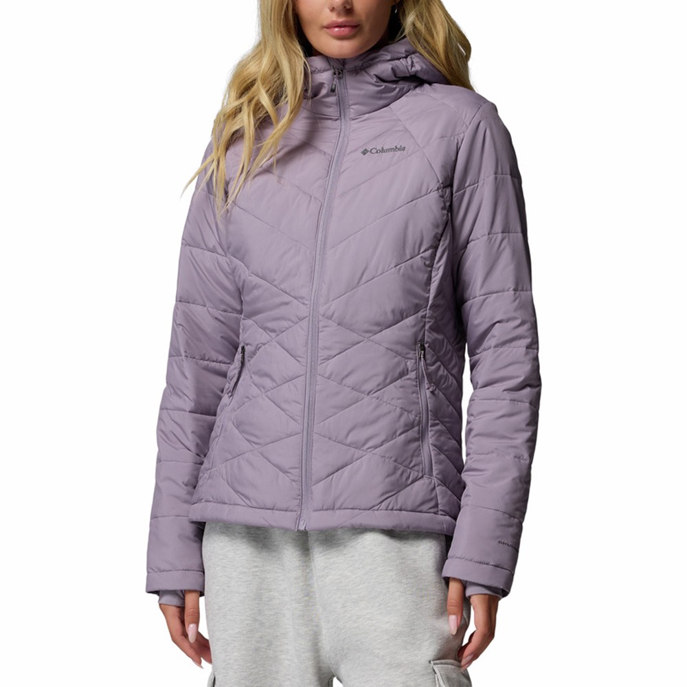 Куртка женская Columbia Heavenly™ Hooded Jacket сиреневая 1738151-554