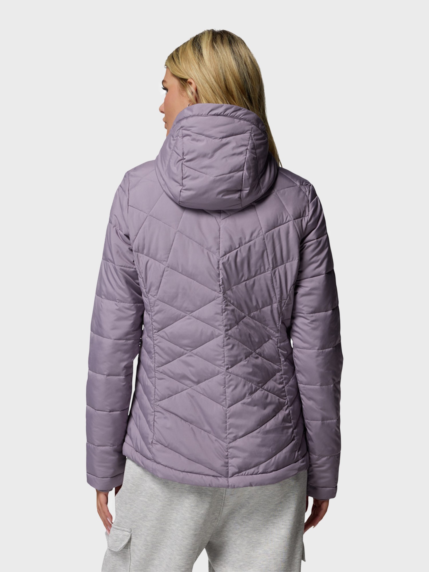 Куртка женская Columbia Heavenly™ Hooded Jacket сиреневая 1738151-554 изображение 5