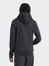 Толстовка мужская Adidas TREFOIL HOODY черная JY3766 изображение 3