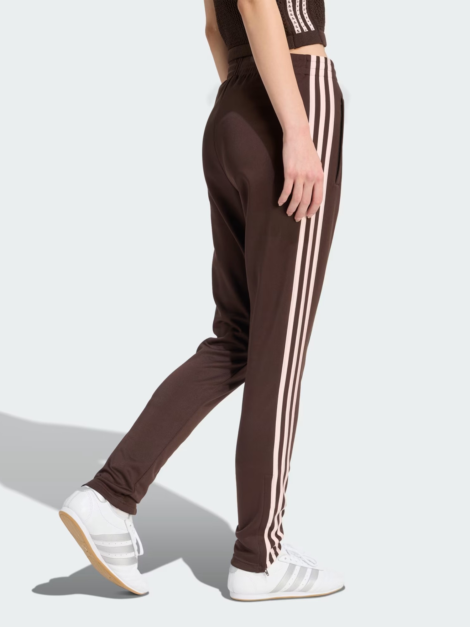 Штани жіночі Adidas SST TP коричневі KD3790 изображение 4