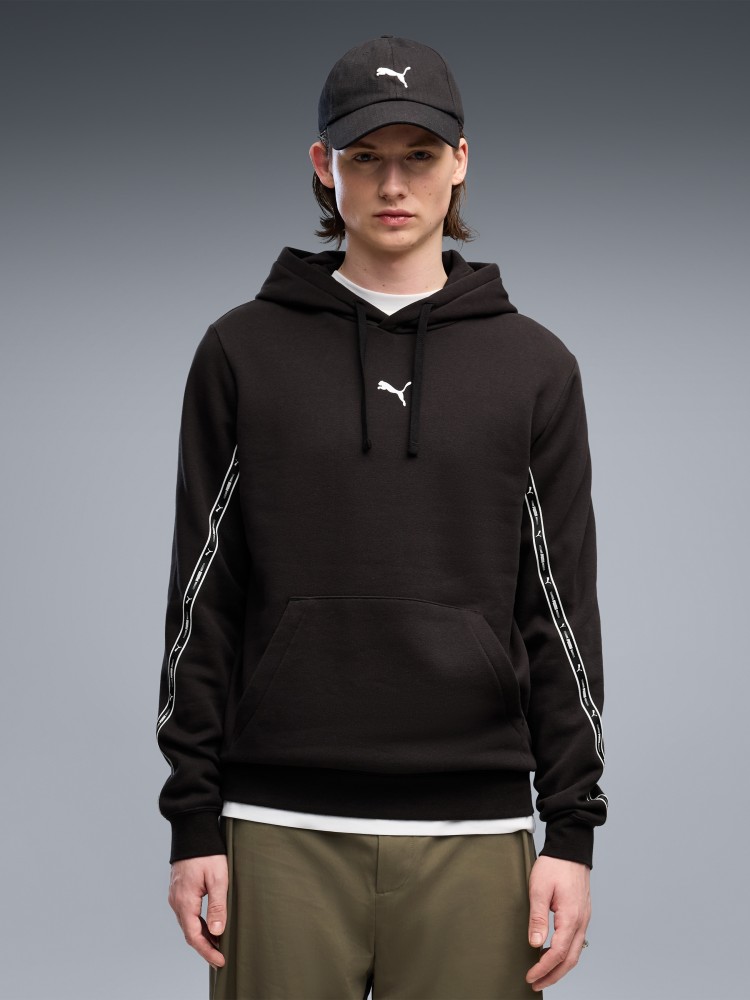 Толстовка мужская Puma ESS TAPE Hoodie FL черная 69433901 изображение 2