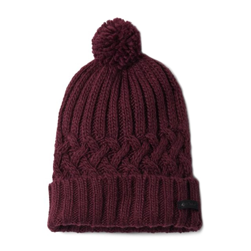 Шапка Columbia Hideaway Haven™ Unlined Beanie бордовая 1862121-671 изображение 1