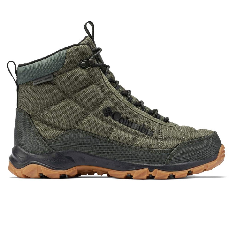 Ботинки мужские утепленные Columbia FIRECAMP™ BOOT зеленые 1672881-397 изображение 1