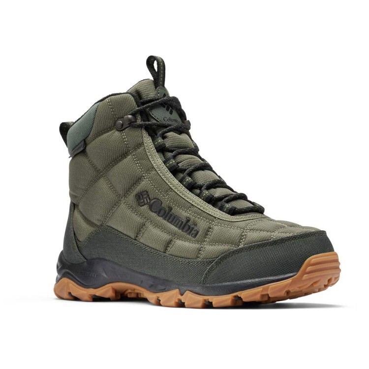 Ботинки мужские утепленные Columbia FIRECAMP™ BOOT зеленые 1672881-397 изображение 4