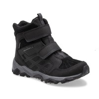 Ботинки для мальчика Merrell M-Moab Fst Polar Mid 2V Wtrpf черные MK264164-. изображение 2