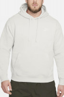Толстовка мужская Nike Sportswear Club Fleece Pullover Hoodie белая BV2654-072 изображение 7