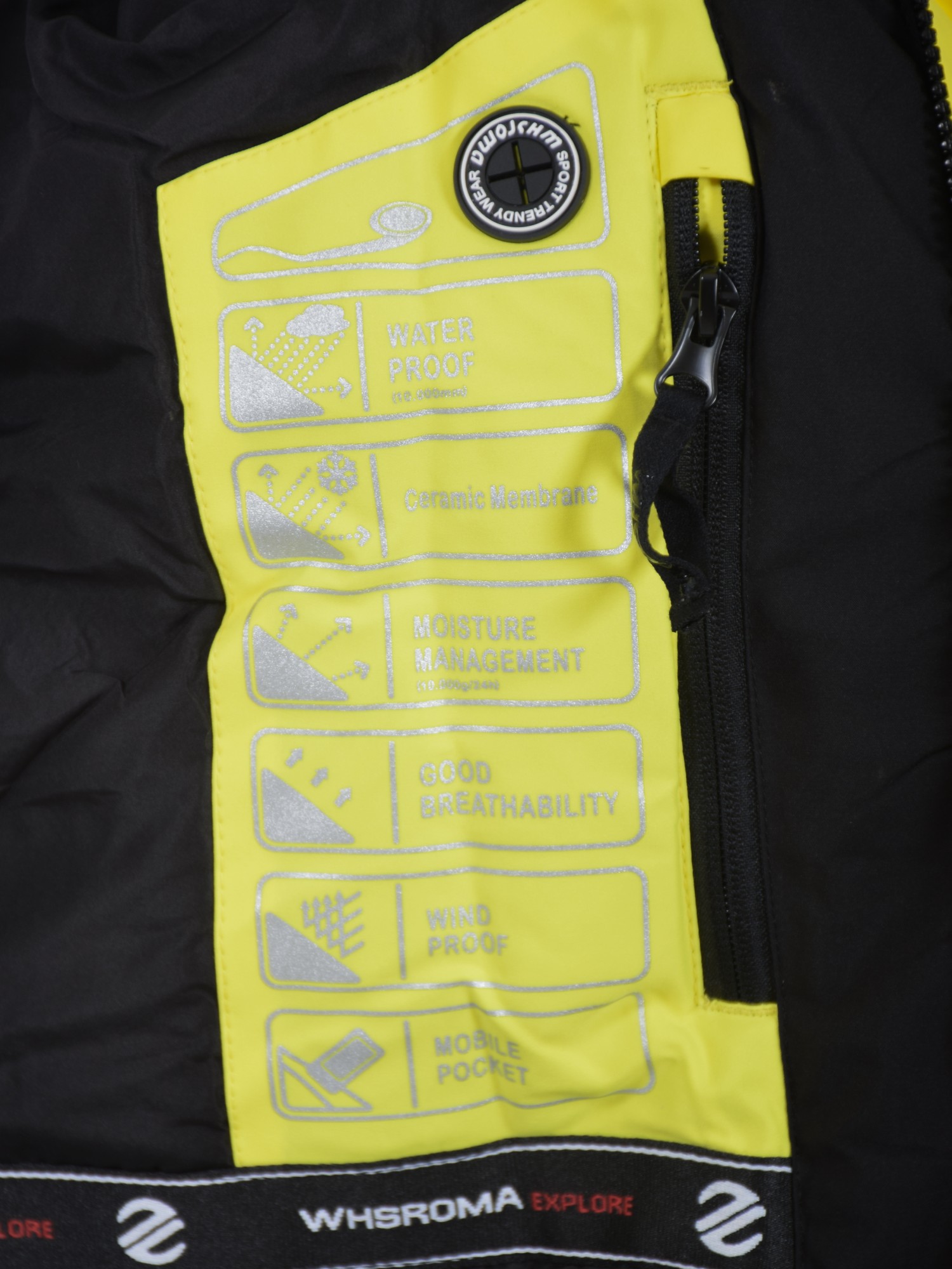 Куртка мужская WHS желтая 5110109-710 изображение 7