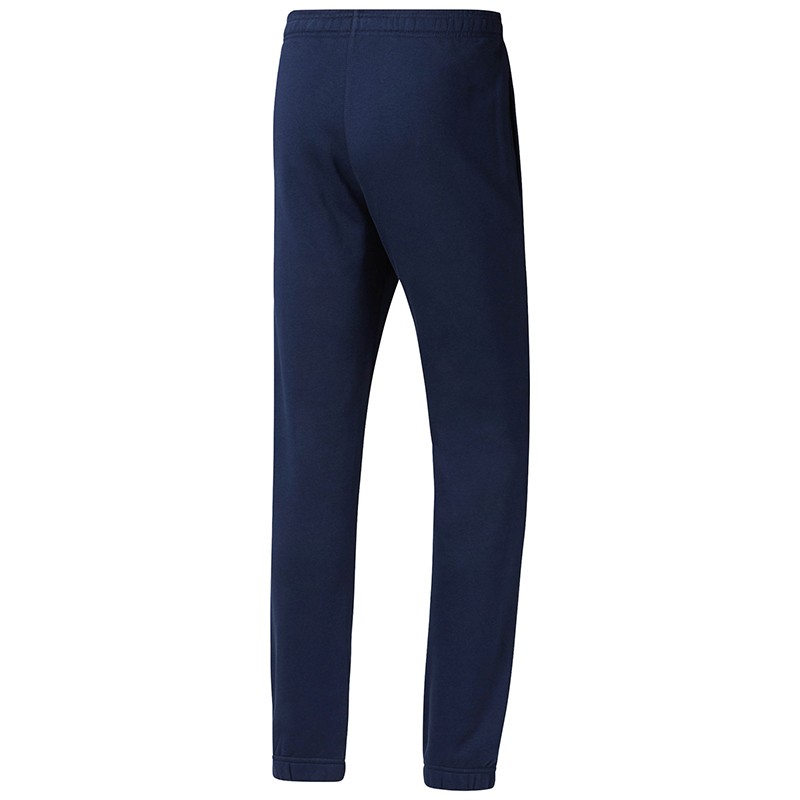 Брюки мужские Reebok Training Essentials Fleece Closed Cuff синие D94221 — фото 4