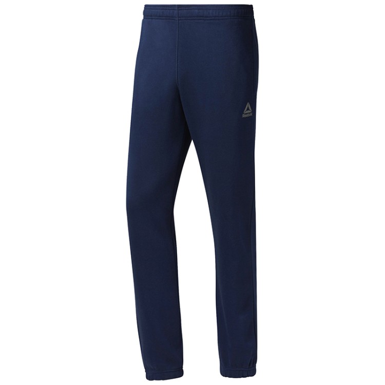 Брюки мужские Reebok Training Essentials Fleece Closed Cuff синие D94221 изображение 1