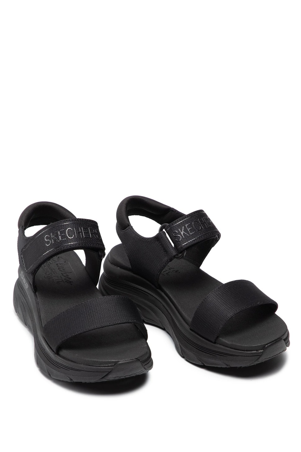 Сандалії жіночі Skechers D'Lux Walker - New Block чорні 119226 BBK — фото 2