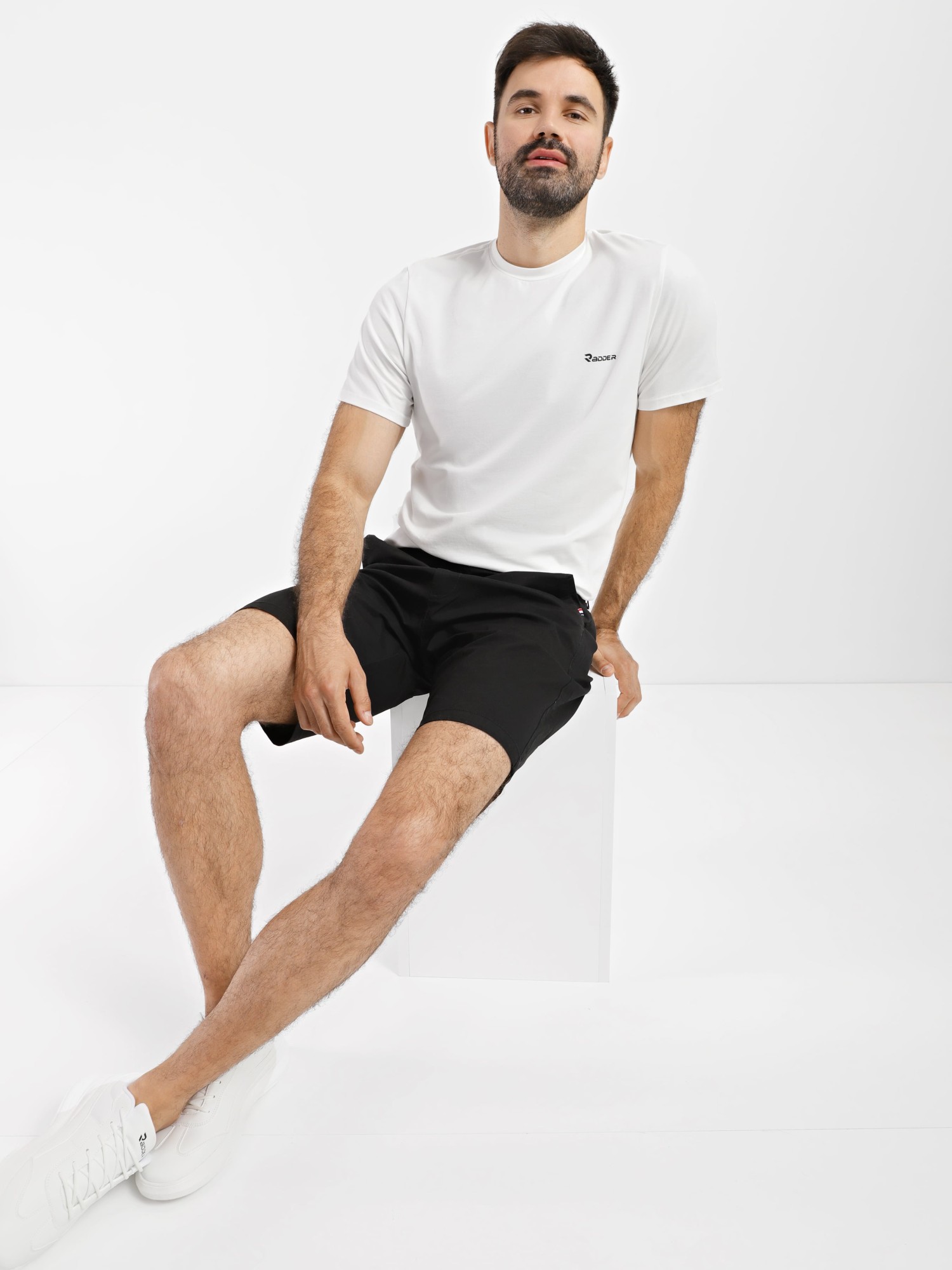 Шорти чоловічі Radder Mirzam чорні 382102-010 изображение 7