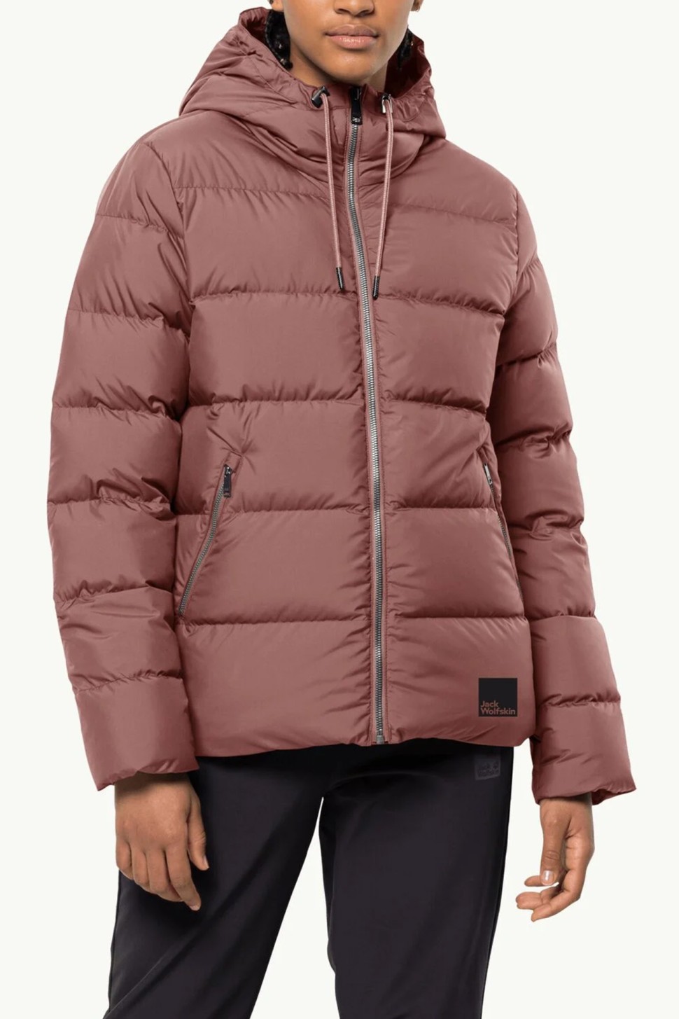 Куртка жіноча Jack Wolfskin FROZEN PALACE JACKET W рожева 1204912-3068 — фото 2