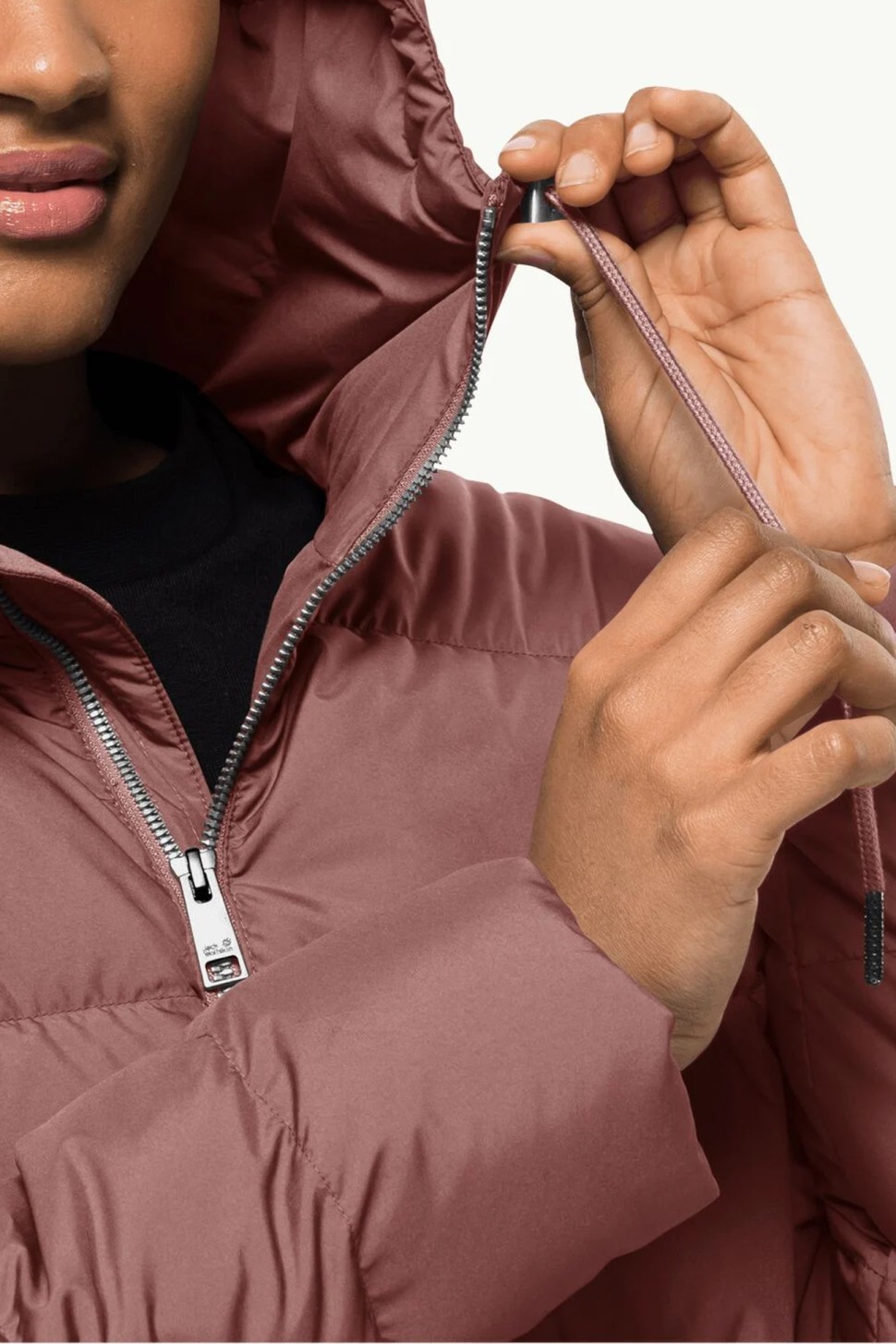 Куртка жіноча Jack Wolfskin FROZEN PALACE JACKET W рожева 1204912-3068 — фото 4