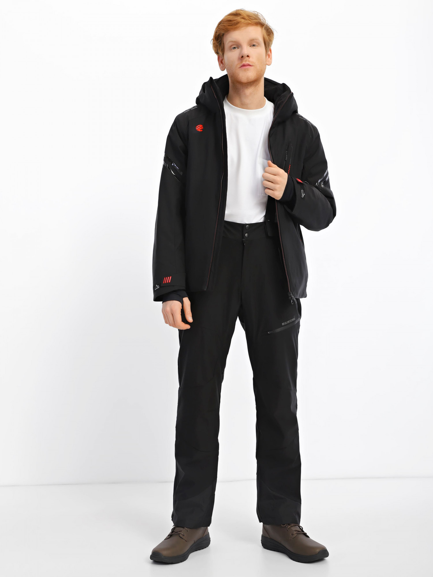 Куртка горнолыжная мужская WHS черная 512521-010 изображение 3