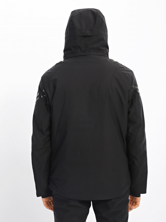 Куртка гірськолижна чоловіча WHS чорна 512521-010 изображение 4