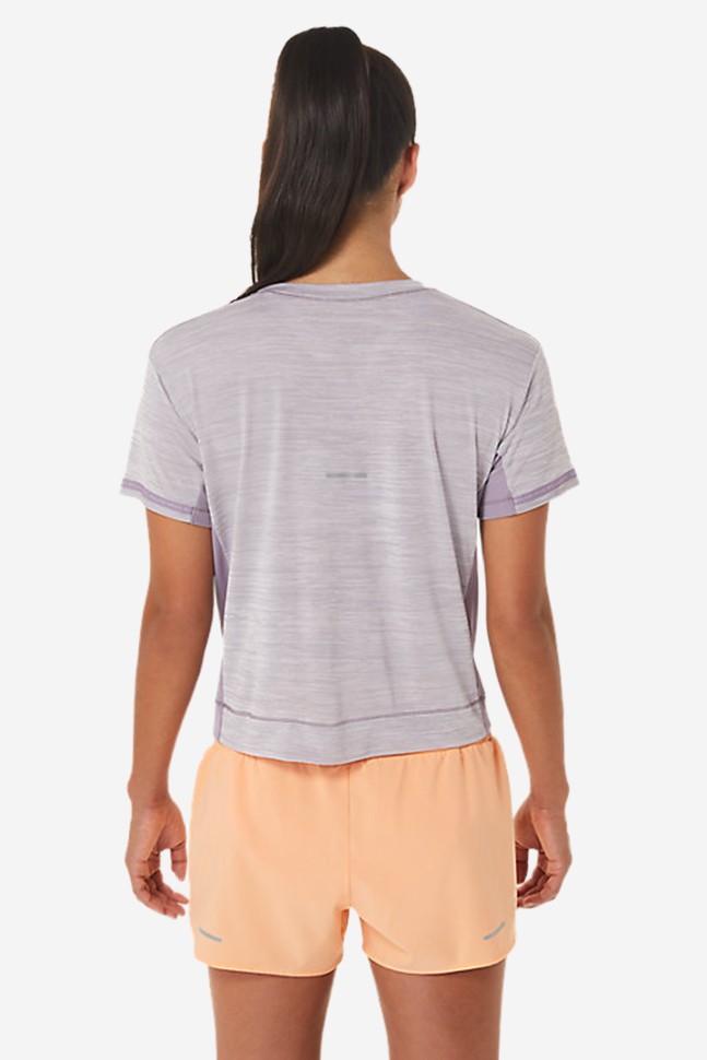 Футболка жіноча Asics RACE CROP TOP фіолетова 2012C226-503 изображение 6