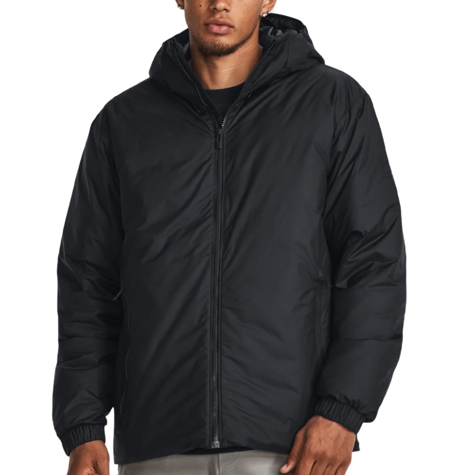 Куртка чоловіча Under Armour UA CGI LGHTWGHT DOWN JKT чорна 1378840-001 изображение 1