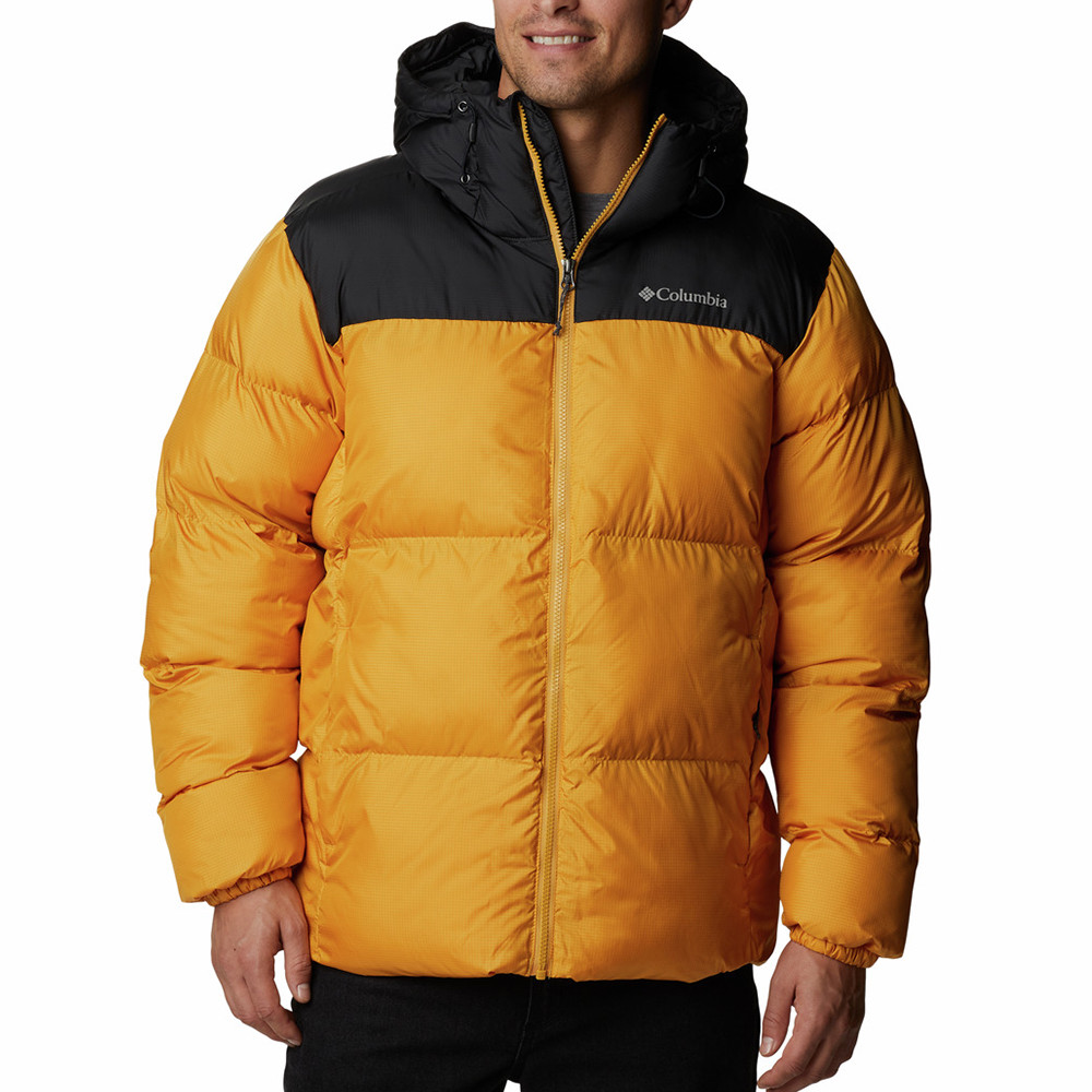 Куртка мужская Columbia Puffect™ Hooded Jacket оранжевая 2008414-756 изображение 1