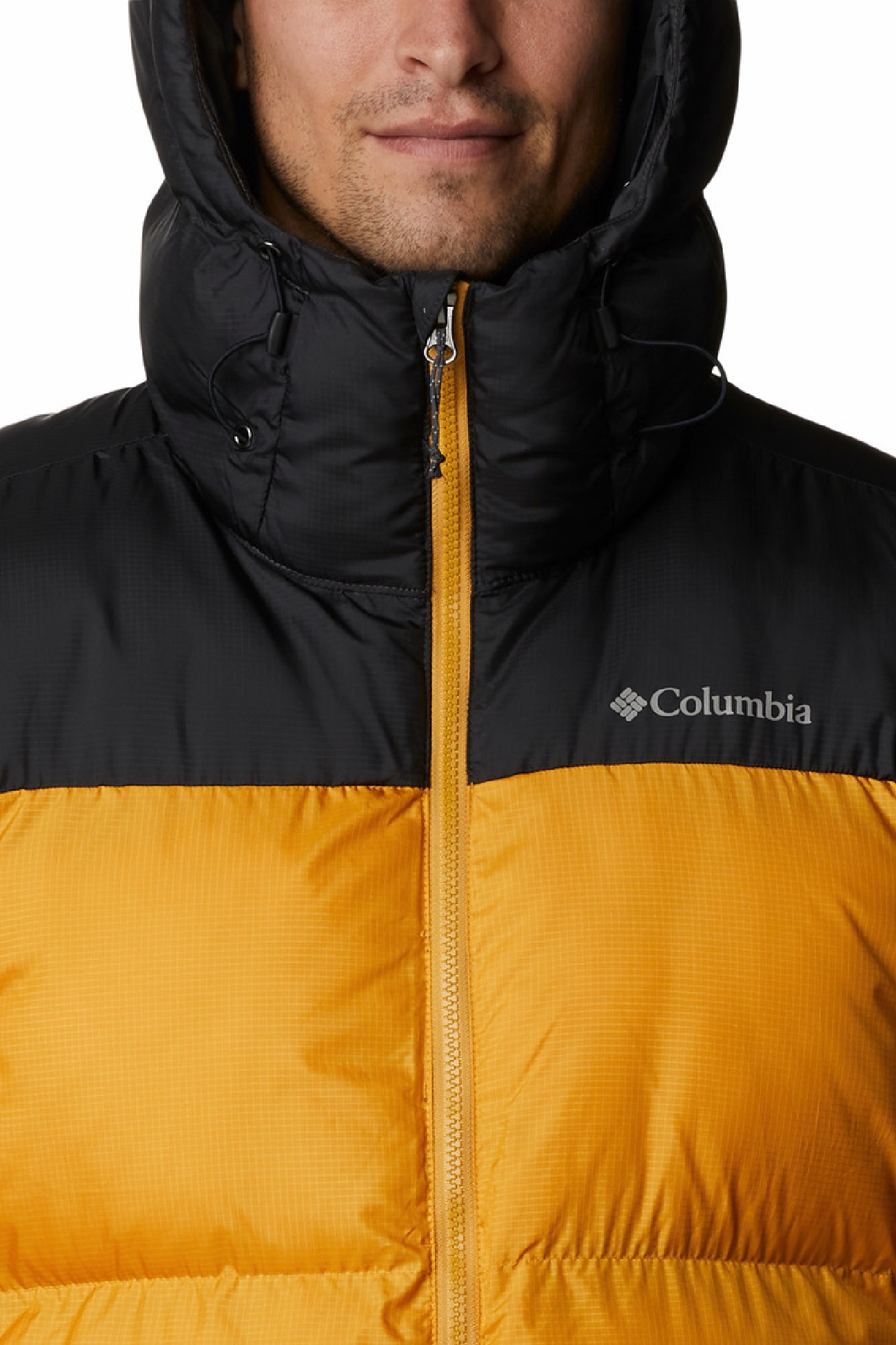 Куртка мужская Columbia Puffect™ Hooded Jacket оранжевая 2008414-756 изображение 3