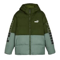 Куртка чоловіча Puma Power Hooded Jacket оливкова 67538931 изображение 1