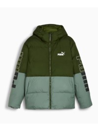 Куртка чоловіча Puma Power Hooded Jacket оливкова 67538931 изображение 7