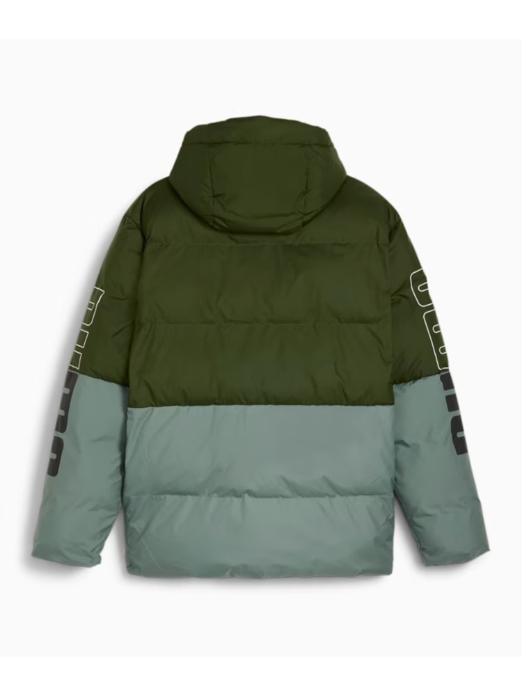 Куртка чоловіча Puma Power Hooded Jacket оливкова 67538931 изображение 8